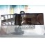 Type-R - Wide Convex Rear Room Mirror Blue 300mm