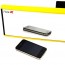 Type-R - Wide Convex Rear Room Mirror Yellow 300mm